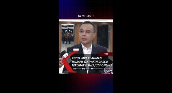 Ketua MPR Ahmad Muzani Tak Yakin Dasco Terlibat Bisnis Judi Online di Kamboja