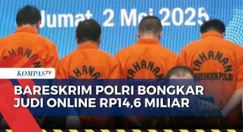 Bareskrim Polri Bongkar Situs Judi Online Rp14,6 Miliar Empat Tersangka Ditangkap