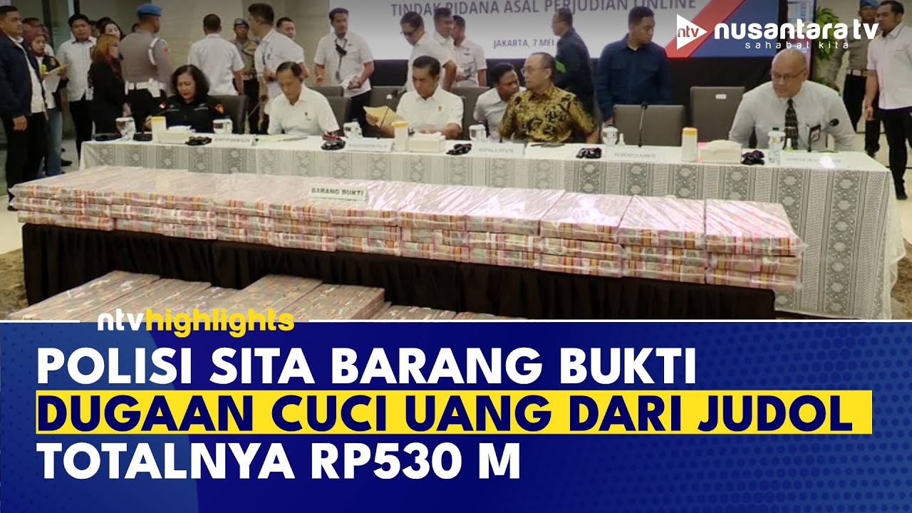 Bareskrim Polri Bongkar Pencucian Uang Judi Online Rp530 Miliar