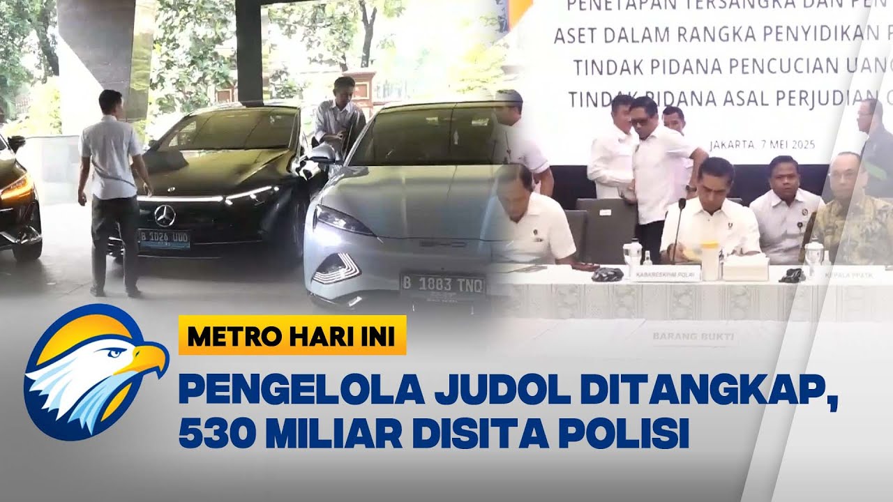 Modus Judi Online Terbongkar, Rp530 Miliar Disita dari Perusahaan Cangkang
