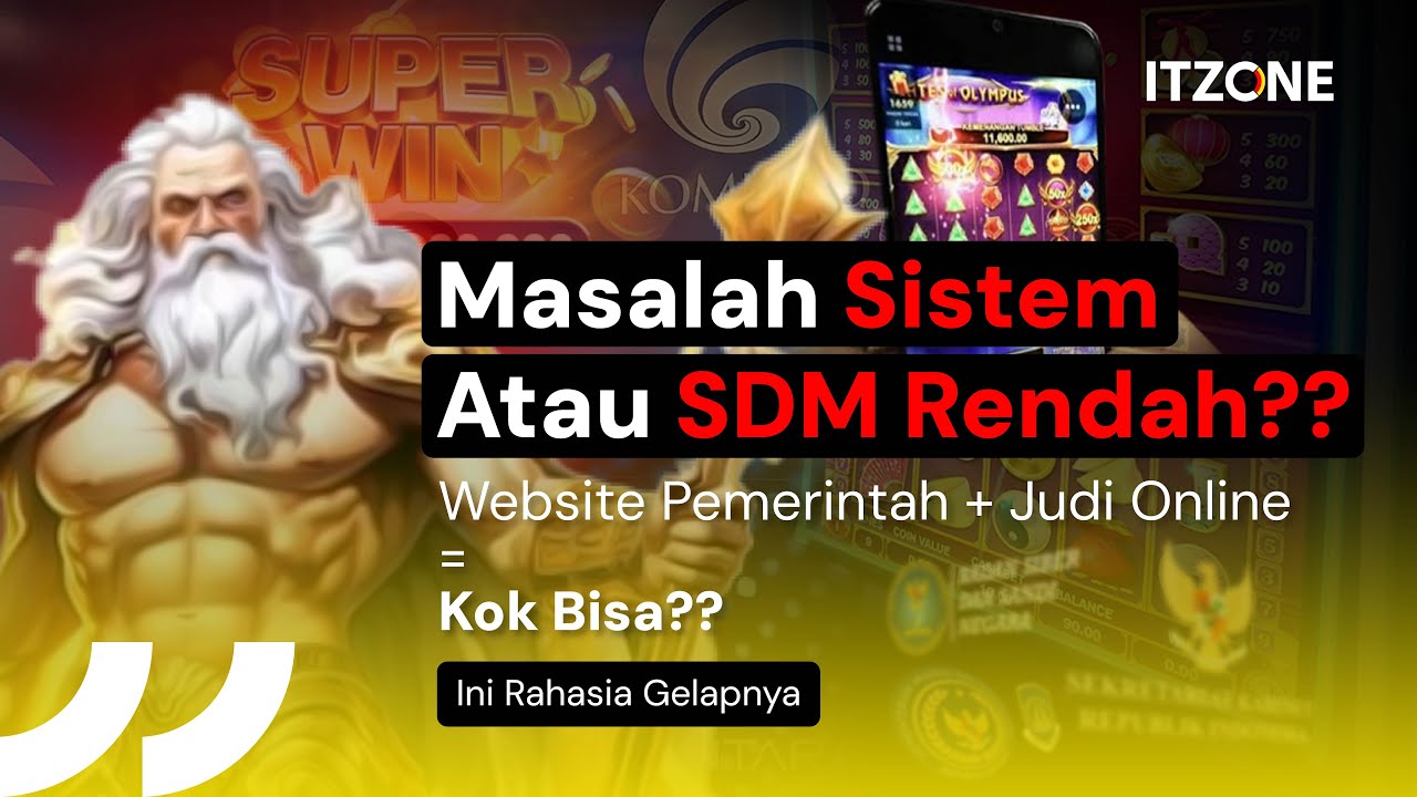 Situs Pemerintah Diretas Judi Online Kok Bisa? Ini Rahasia Gelapnya