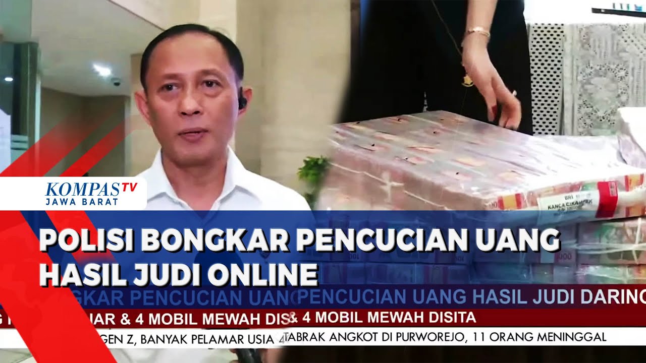 Tumpukan Uang Rp530 Miliar dan Mobil Mewah Disita dari Kasus Pencucian Uang Judi Online