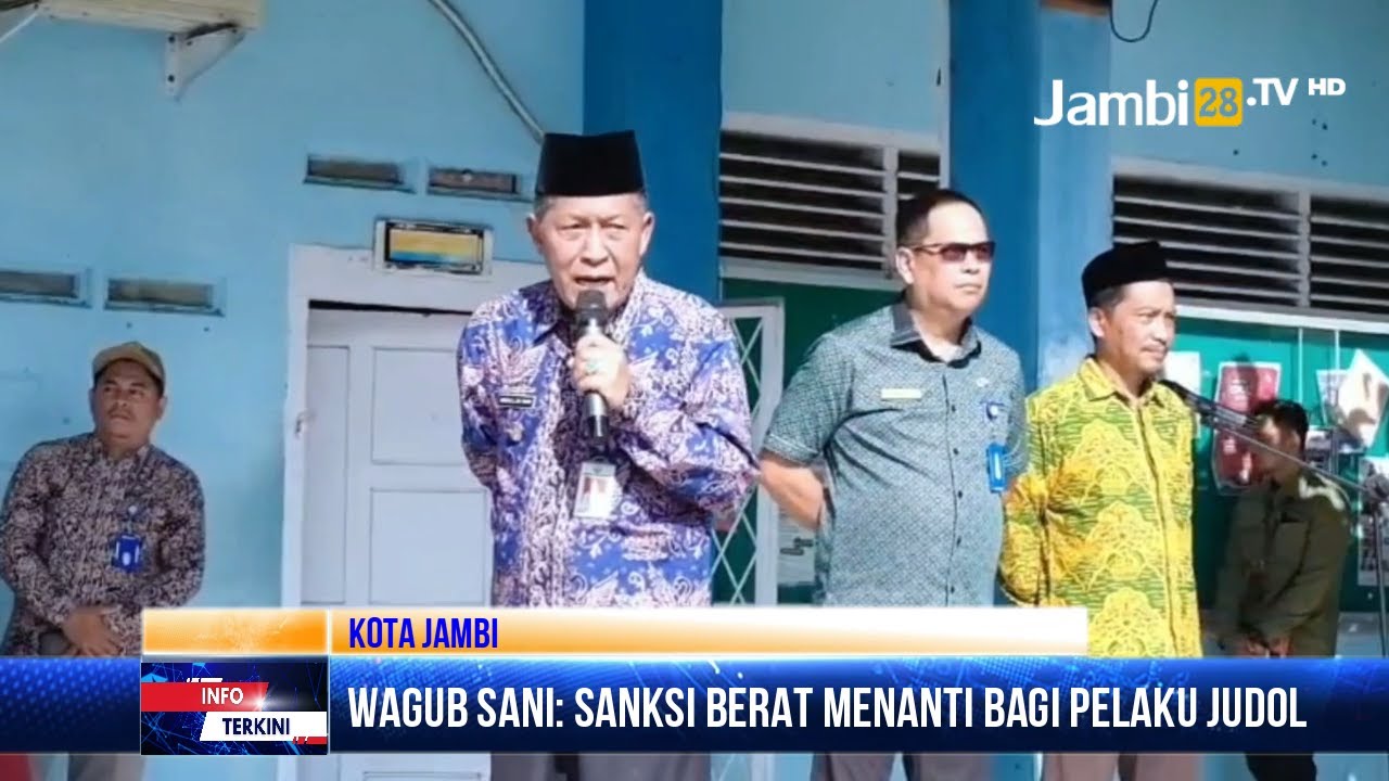 Jambi Perketat Sanksi Judi Online di Sekolah