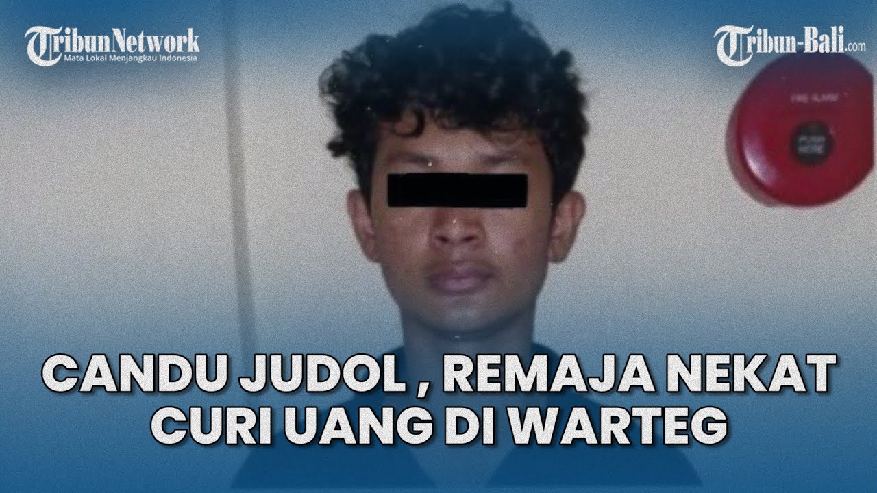 Remaja Kecanduan Judi Online Nekat Curi Rp 5,5 Juta di Warteg Denpasar