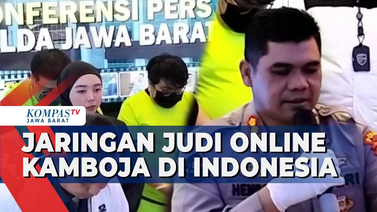 Polda Jabar Tangkap Pelaku judi online jaringan Kamboja