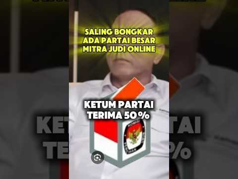 Saling Bongkar Partai Mitra Judi Online Masuk Parlemen