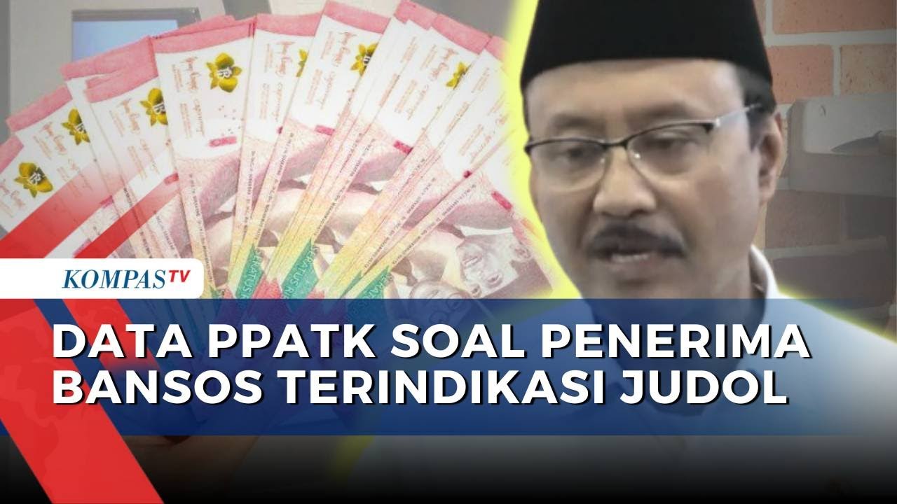 571 Ribu Penerima Bansos Pemain Judi Online dan Respons Mensos