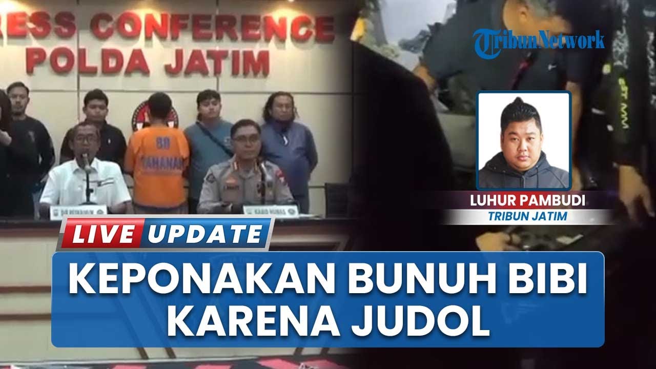 Terlilit Utang Judi Online Seorang Pria di Pasuruan Bacok Bibinya Hingga Tewas