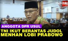 Ancaman Judi Online dan Usulan DPR Libatkan TNI Bersama Menhan Sjafrie