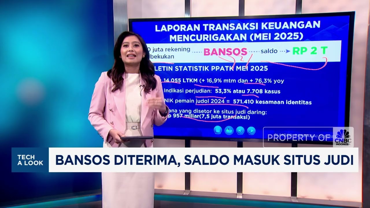 Heboh! Rekening Bansos Terindikasi Judi Online Senilai Rp2 triliun