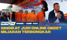 Polda Riau Bongkar Sindikat Besar Judi Online dengan 12 Tersangka