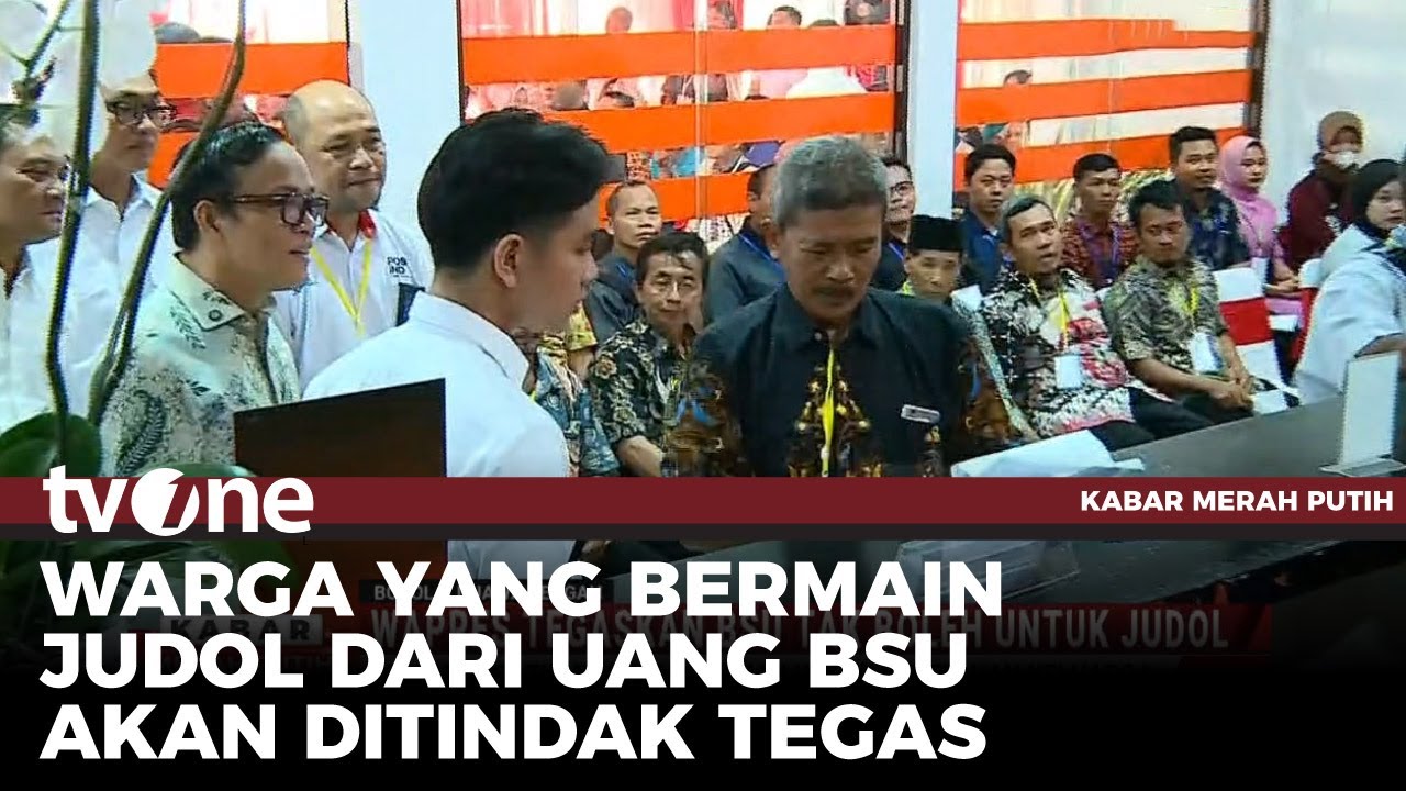 Wapres Gibran Tegaskan BSU Jangan Digunakan untuk Judi Online saat Penyaluran