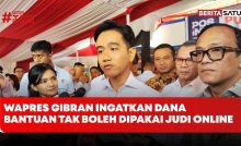 Gibran Ingatkan Dana BSU Jangan Dipakai Judol di Boyolali