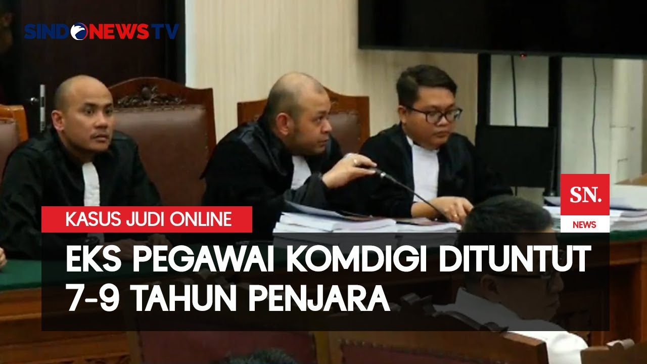 Mantan Pegawai Komdigi Dituntut 7 sampai 9 Tahun Penjara dalam Kasus Judi Online