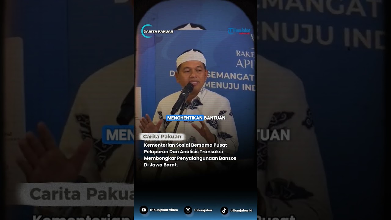 Kemensos dan PPATK Ungkap Penyalahgunaan Bansos untuk Judi Online di Jawa Barat