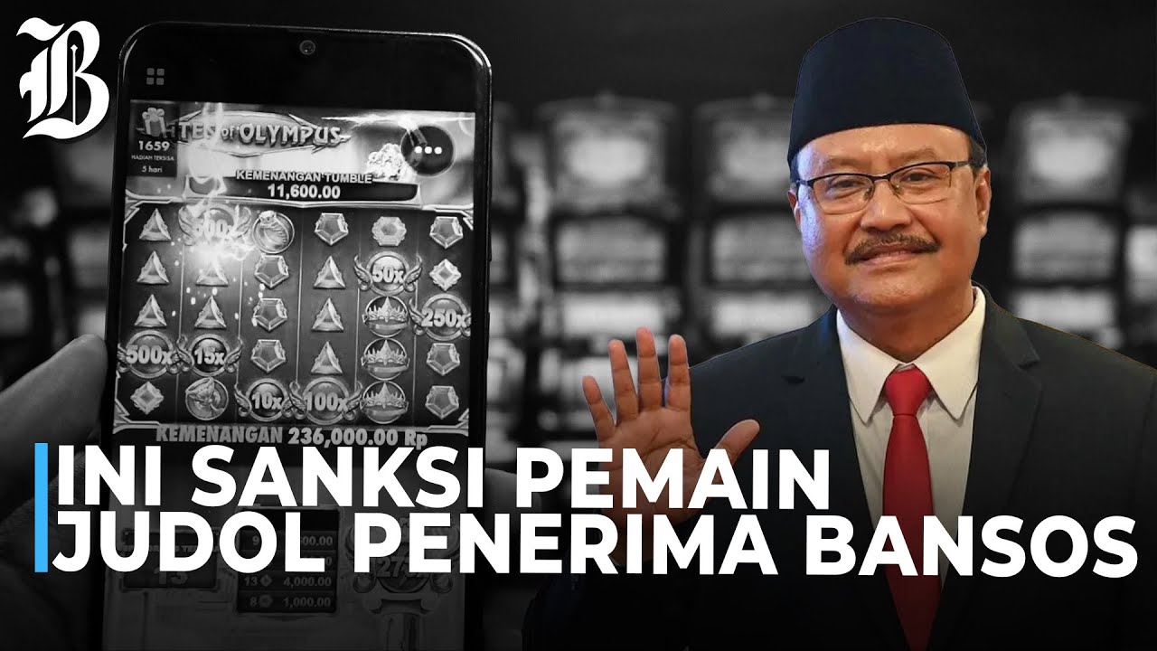 Kementerian Sosial Ancam Penerima Bansos yang Terlibat Judi Online