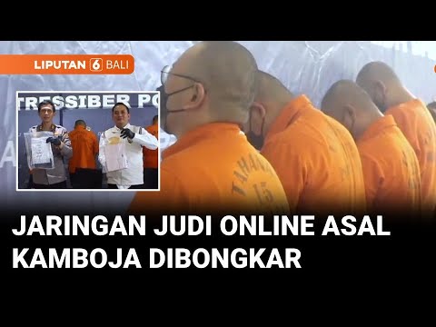 Polisi bongkar jaringan judi online asal Kamboja di Bali