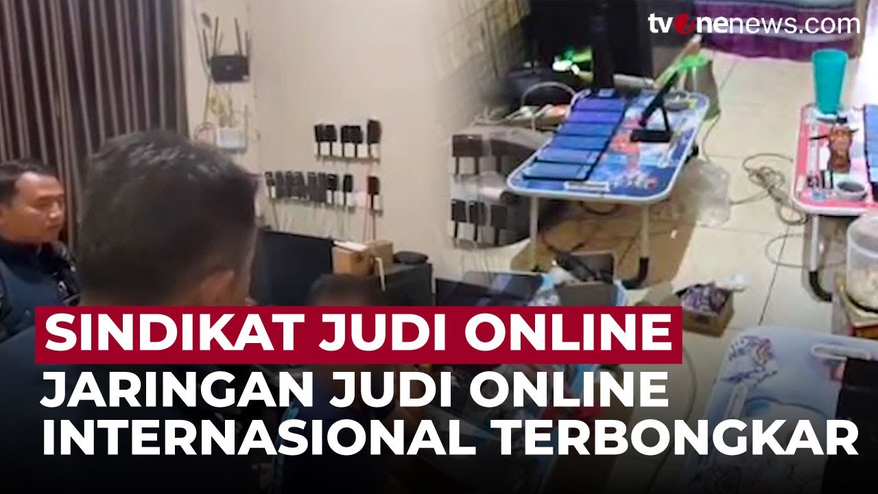 Polri Bongkar Jaringan Judi Online Internasional China Kamboja Tangkap 22 Tersangka