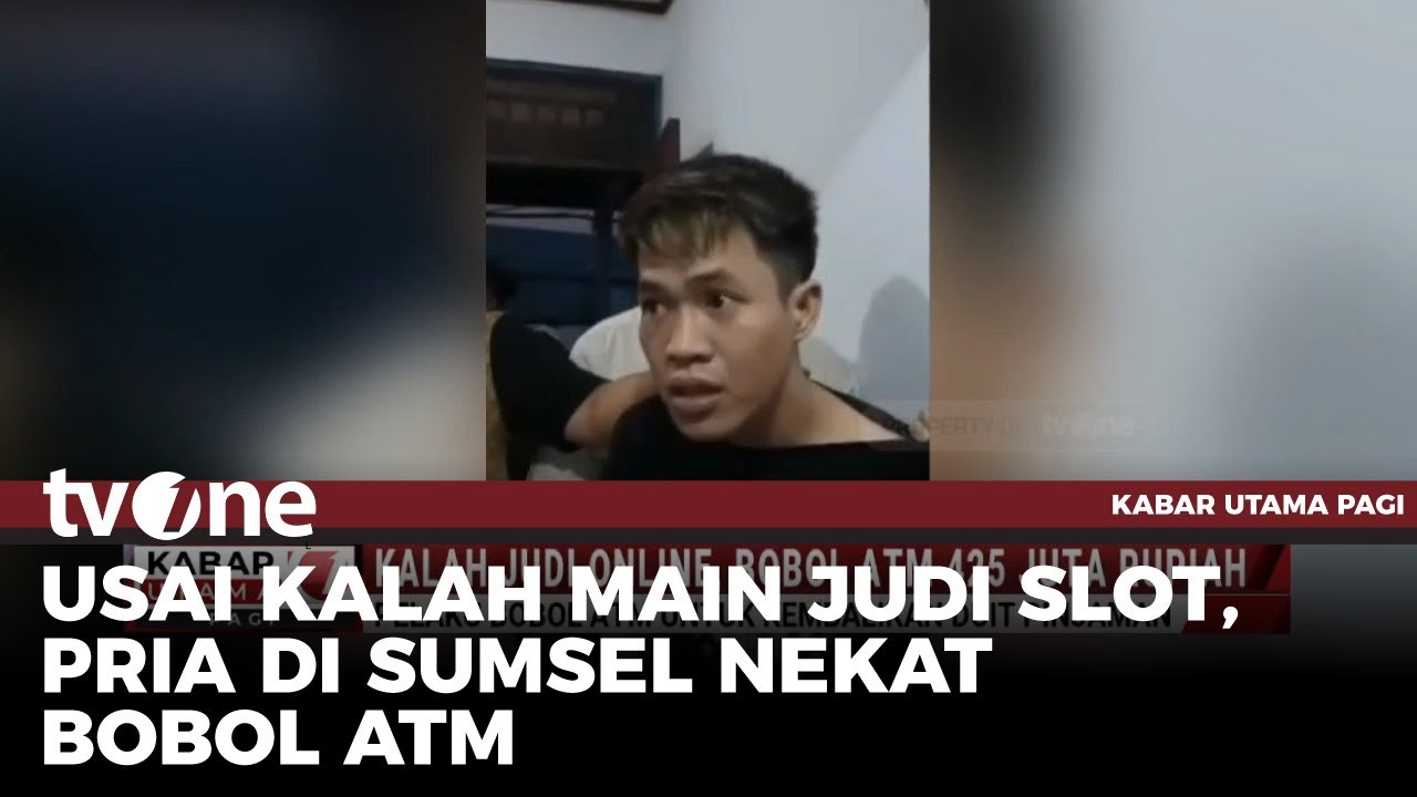 Pria Bobol ATM karena Judi Online, Kuras Rp 425 Juta