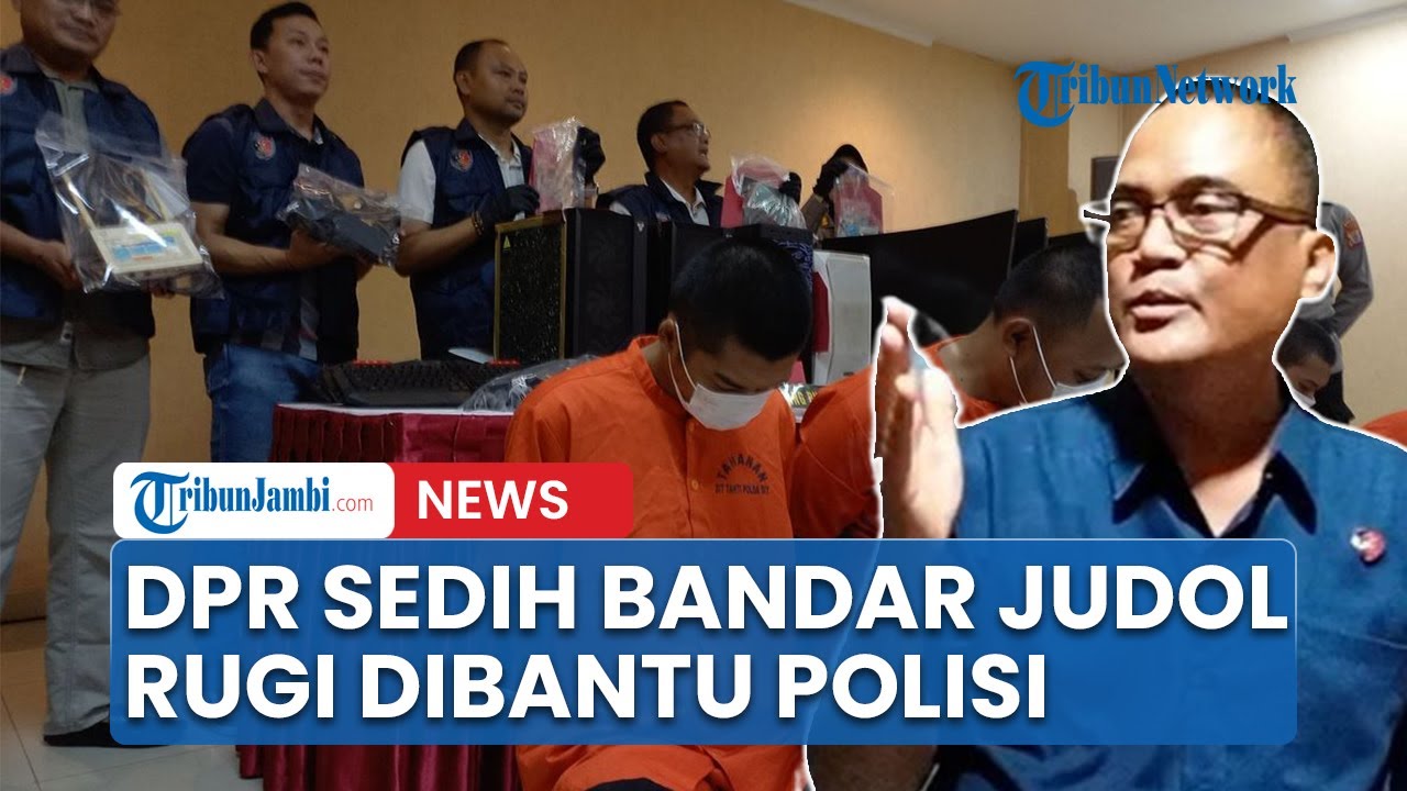 DPR Kritik Polisi Hanya Tangkap Pembobol Judi Online, Bandar Utama Tak Tersentuh