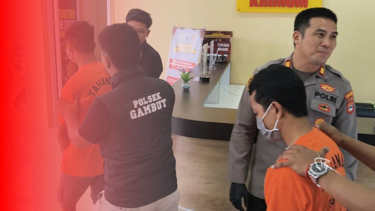 Dua Pencuri di Banjar Ditangkap Uang Curian untuk Judi Online