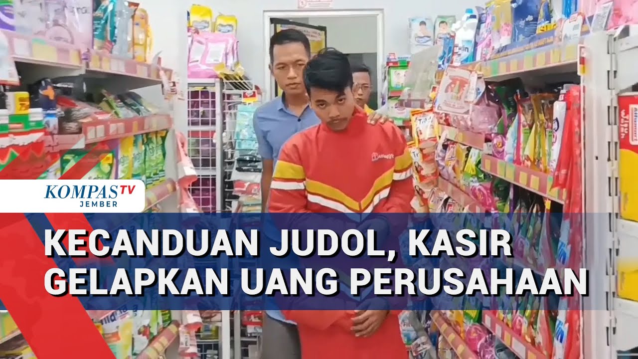 Kasir Minimarket di Jember Gelapkan Uang Rp37 Juta untuk Judi Online dan Pinjaman