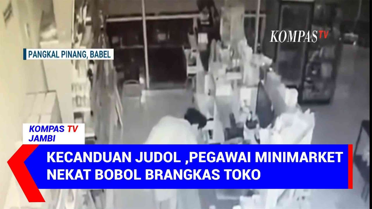 Pegawai Minimarket Curi Rp52 Juta Demi Judi Slot dan Gaya Hidup