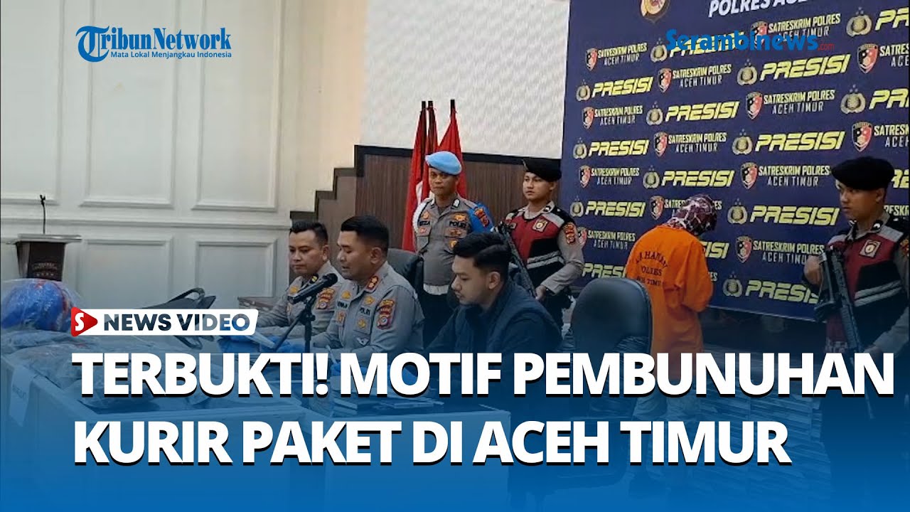 Pelaku Pembunuhan Kurir di Aceh Timur Terjerat Utang Judi Online dan Terancam Hukuman Berat