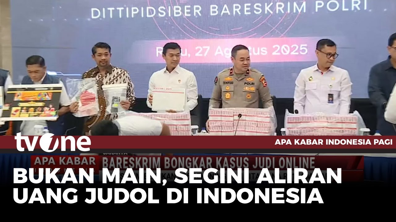 Polisi Tangkap 3 Tersangka Pengelola Judi Online dan Bekukan Dana Rp154,3 Miliar