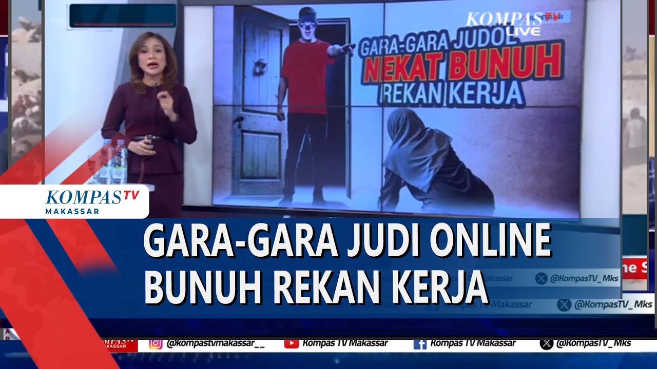 Gara-gara Judi Online Pegawai BPS Nekat Bunuh Rekan Kerja