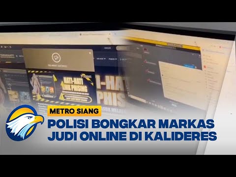 Markas Judi Online di Kalideres Digerebek Polisi, Dua Operator Langsung Ditangkap