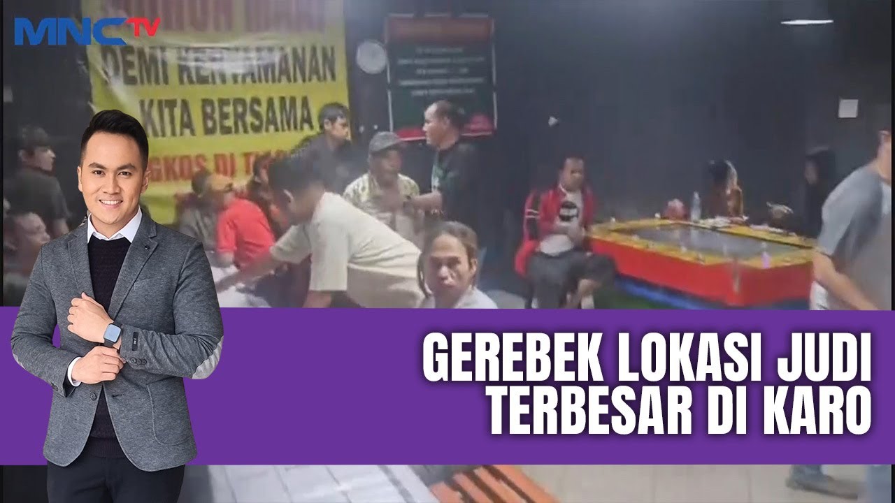 Polisi Gerebek Lokasi Judi Ilegal Terbesar di Karo, 29 Orang Ditangkap